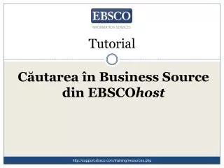 Tutorial