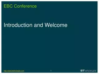 EBC Conference
