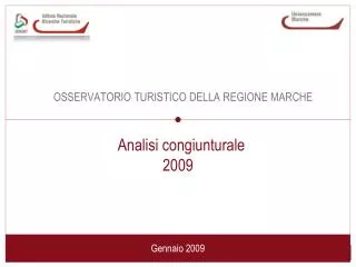 Osservatorio Turistico della regione MARCHE