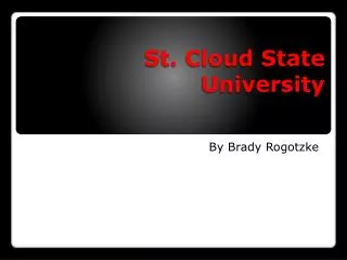 st cloud state university