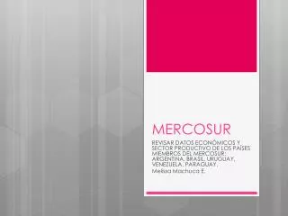 MERCOSUR
